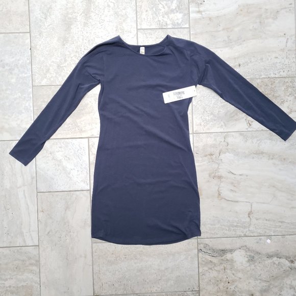 Long Sleeve Midi Casual Dress - Picture 1 of 6